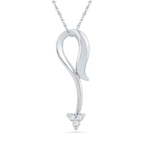 0.030 Carat Diamond Pendant