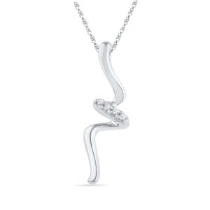 0.025 Carat Diamond Pendant