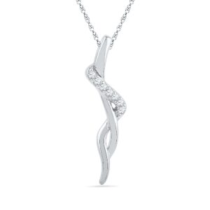 0.040 Carat Diamond Pendant
