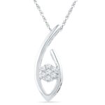 0.040 Carat Diamond Pendant