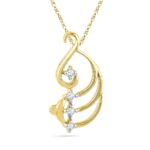 Curve Diamond Pendant