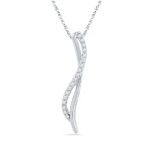 0.100 Carat Diamond Pendant