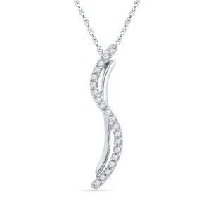 0.100 Carat Diamond Pendant