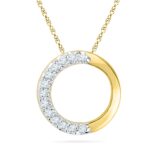 Round Diamond Pendant