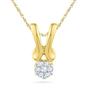 Lily Diamond Pendant