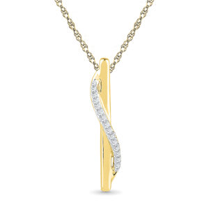 0.100 Carat Diamond Pendant