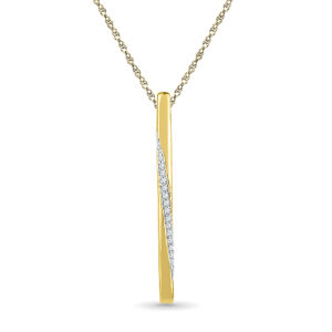 18KT Gold Amusing Diamond Pendant