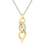 0.10 CaratDiamond Pendant