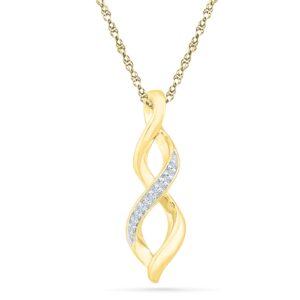 0.030 Carat Diamond Pendant