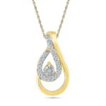 0.070 Carat Diamond Pendants