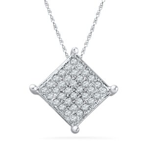 0.120 Carat Diamond Pendant