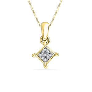 18 kt Gold Parmita Diamond Pendant