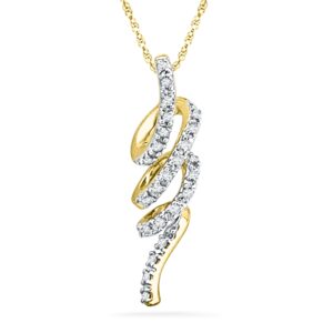 Spin Diamond Pendant