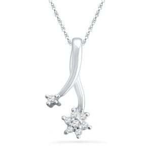 0.080 Carat Diamond Pendant