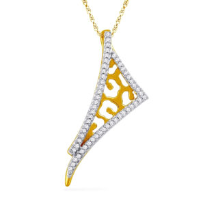 Amiable Diamond Pendant:
