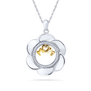 Love Some Mom Diamond Pendant