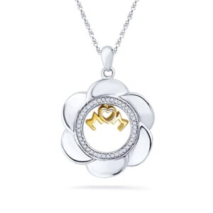 Love Some Mom Diamond Pendant