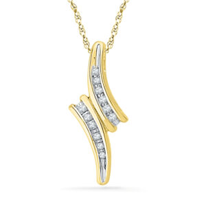 0.12 Carat Brilliant Diamond Pendant