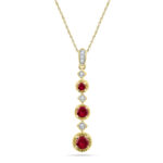 18kt Gold Jonnah Diamond Pendant