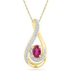 18 kt Gold Blink Diamond Pendant