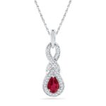 18 kt Gold Impressive Diamond Pendant