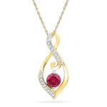 925 Glint Diamond Pendant