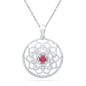 18 kt Gold ExquisiteDiamond Pendant