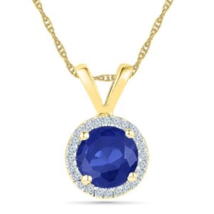 18Kt 1.57 Grams Gold & Diamond Pendant