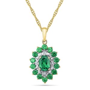 Hilarious Emerald Pendant
