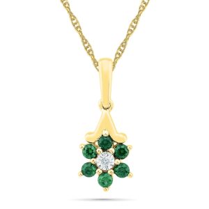 Mellow Emerald Pendant