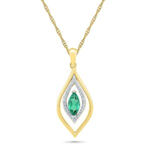 Passionate Emerald Pendant