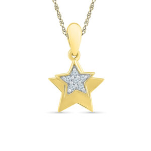 Double Star Pendant