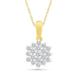 18kt Grace Diamond Pendant