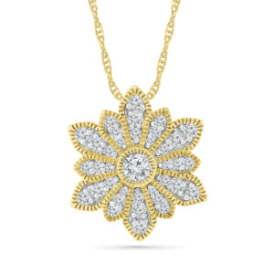18kt Elegance Diamond Pendant