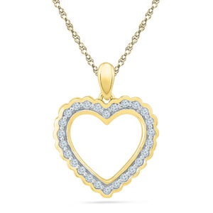 Day Special Sizzling Heart Diamond Pendant