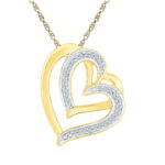 Lucky Heart Diamond Pendant