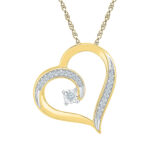 You Are In My Heart Diamond Pendant