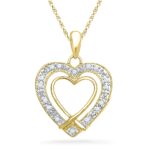18 Kt Gold Ever Lasting Diamond Pendant