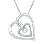 Soft Touch Diamond Pendent