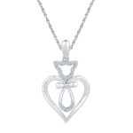Aroha(Love) Diamond Pendent