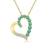 Engaging Emerald Pendant