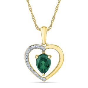 Engaging Emerald Pendant