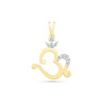 Om Diamond Pendant