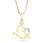 Om Diamond Pendant