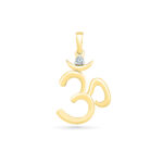 Om Diamond Pendant