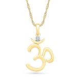 Om Diamond Pendant