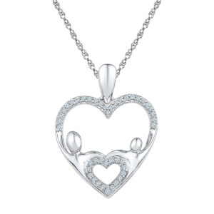 Sweet Heart Diamond Pendent