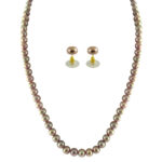 Peach Color Pearl Set