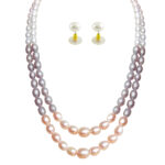 Splendid 2 Lines Pearl Set