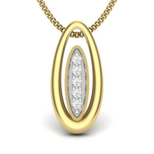 Mayur 0.03ct Diamond Pendant